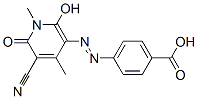CAS#: 72614-75-6, 4-[(2Z)-2-(5-Cyano-1,4-Dimethyl-2,6-Dioxopyridin-3-Ylidene)Hydrazinyl]Benzoic Acid