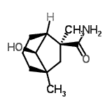 CAS#: 726188-25-6, (1R,5S,6S,8S)-8-Hydroxy-1,6-dimethylbicyclo[3.2.1]octane-6-carboxamide