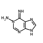 CAS#: 72621-40-0, 6-Imino-6,7-dihydro-1H-purin-1-amine