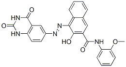 CAS#: 72639-28-2, (4Z)-4-[(2,4-Dioxo-1H-Quinazolin-6-Yl)Hydrazinylidene]-N-(2-Methoxyphenyl)-3-Oxonaphthalene-2-Carboxamide
