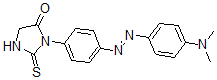 CAS 登录号：72683-57-9， 3-[4-(4-二甲基氨基苯基)偶氮苯基]-2-巯基咪唑烷-4-酮