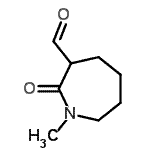 CAS#: 72740-36-4, 1-Methyl-2-oxo-3-azepanecarbaldehyde