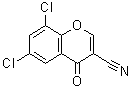 CAS#: 72798-32-4, 6,8-Dichloro-4-oxo-4H-chromene-3-carbonitrile
