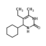 CAS#: 728004-21-5, 4-Cyclohexyl-5-ethyl-6-methyl-3,4-dihydro-2(1H)-pyrimidinone