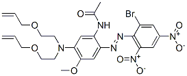 CAS#: 72894-20-3, N-[5-[Bis[2-(Allyloxy)Ethyl]Amino]-2-[(2-Bromo-4,6-Dinitrophenyl)Azo]-4-Methoxyphenyl]Acetamide