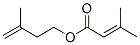 CAS 登录号：72928-35-9， 3-甲基丁-3-烯基3-甲基丁-2-烯酸酯