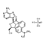 CAS 登录号：72947-53-6， 2-(6-氨基-9H-嘌呤-9-基)-1-[5-(二甲基氨基)-1-萘基]-beta-D-核-己-2-酮呋喃糖基磷酸酯(1:1)