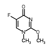 CAS#: 729593-67-3, 5-Fluoro-2-methoxy-1-methyl-4(1H)-pyrimidinone