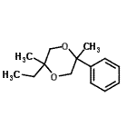 CAS#: 729601-16-5, 2-Ethyl-2,5-dimethyl-5-phenyl-1,4-dioxane