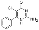 CAS 登录号：72962-09-5， 2-氨基-5-氯-6-苯基-1H-嘧啶-4-酮