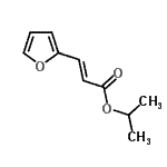 CAS#: 72987-57-6, Isopropyl (2E)-3-(2-furyl)acrylate