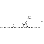 CAS 登录号：73067-74-0， N-[1-{[3-(二甲基氨基)丙基]氨基}-6-(辛酰氨基)-1-氧代-2-己烷基]辛酰胺盐酸盐(1:1)