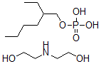 CAS 登录号:73070-48-1, 2-乙基己基磷酸二氢酯;2-(2-羟基乙基氨基)乙醇