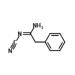 CAS#: 73077-49-3, N-Cyano-2-phenylethanimidamide