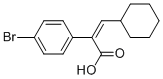 CAS 登录号：731018-46-5， 2-(4-溴苯基)-3-环己基丙烯酸