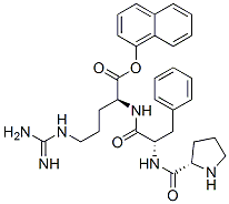 CAS#: 73142-64-0, Naphthalen-1-Yl (2S)-5-(Diaminomethylideneamino)-2-[[(2S)-3-Phenyl-2-[[(2S)-Pyrrolidine-2-Carbonyl]Amino]Propanoyl]Amino]Pentanoate