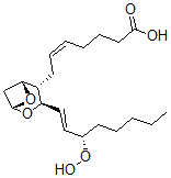 CAS#: 73151-69-6, (Z)-7-[(1R,2S,3R,5R)-3-[(E,3S)-3-Hydroperoxyoct-1-Enyl]-4,7-Dioxabicyclo[3.1.1]Heptan-2-Yl]Hept-5-Enoic Acid