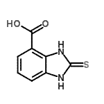 CAS 登录号：731742-58-8， 2-硫代-2,3-二氢-1H-苯并咪唑-4-羧酸
