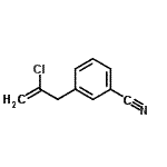 CAS#: 731772-69-3, 3-(2-Chloro-2-propen-1-yl)benzonitrile