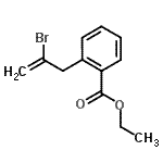 CAS#: 731772-80-8, Ethyl 2-(2-bromo-2-propen-1-yl)benzoate