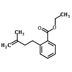 CAS#: 731772-83-1, Ethyl 2-(3-methyl-3-buten-1-yl)benzoate