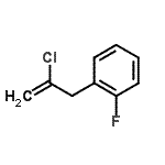 CAS#: 731772-93-3, 1-(2-Chloro-2-propen-1-yl)-2-fluorobenzene