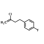 CAS#: 731773-09-4, 1-(3-Chloro-3-buten-1-yl)-4-fluorobenzene