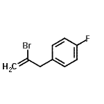 CAS#: 731773-10-7, 1-(2-Bromo-2-propen-1-yl)-4-fluorobenzene