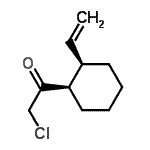 CAS#: 73193-06-3, 2-Chloro-1-[(1R,2R)-2-vinylcyclohexyl]ethanone