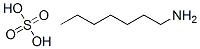 CAS 登录号：73200-67-6， 硫酸二(庚基胺)盐