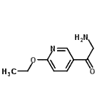 CAS#: 732219-39-5, 2-Amino-1-(6-ethoxy-3-pyridinyl)ethanone