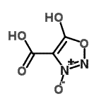 CAS#: 732240-75-4, 5-Hydroxy-1,2,3-oxadiazole-4-carboxylic acid 3-oxide