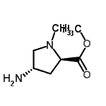 CAS 登录号：732241-85-9， 甲基(4S)-4-氨基-1-甲基-D-脯氨酸酯