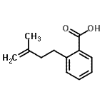 CAS#: 732249-06-8, 2-(3-Methyl-3-buten-1-yl)benzoic acid