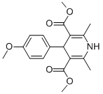CAS#: 73257-47-3, Dimethyl 4-(4-Methoxyphenyl)-2,6-Dimethyl-1,4-Dihydropyridine-3,5-Dicarboxylate