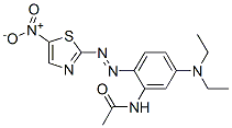 CAS#: 73264-50-3, N-[5-(Diethylamino)-2-[(5-Nitro-2-Thiazolyl)Azo]Phenyl]Acetamide
