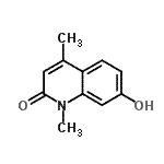 CAS#: 73290-60-5, 7-Hydroxy-1,4-dimethyl-2(1H)-quinolinone