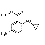 CAS#: 732942-24-4, Methyl 5-amino-2-(cyclopropylamino)benzoate
