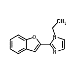 CAS#: 732961-66-9, 2-(1-Benzofuran-2-yl)-1-ethyl-1H-imidazole