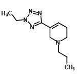 CAS#: 732963-48-3, 5-(2-Ethyl-2H-tetrazol-5-yl)-1-propyl-1,2,3,6-tetrahydropyridine