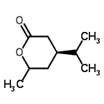 CAS 登录号：733000-93-6， (4S)-4-异丙基-6-甲基四氢-2H-吡喃-2-酮