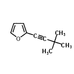 CAS 登录号：733035-90-0， 2-(3,3-二甲基-1-丁炔-1-基)呋喃