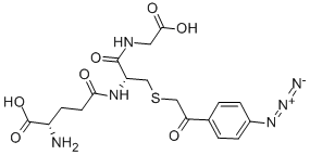 CAS#: 73322-71-1, (2S)-2-Amino-5-[[(2R)-3-[2-(4-Azidophenyl)-2-Oxoethyl]Sulfanyl-1-(Carboxymethylamino)-1-Oxopropan-2-Yl]Amino]-5-Oxopentanoic Acid
