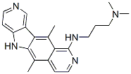 CAS#: 73323-34-9, N'-(6,11-Dimethyl-5H-Pyrido(3',4':4,5)Pyrrolo(2,3-g)Isoquinolin-10-Yl)-N,N-Dimethyl-1,3-Propanediamine