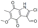 CAS#: 73355-50-7, 2-Chloro-5-Methoxy-6-Methyl-4,7-Dioxo-1H-Indole-3-Carbaldehyde
