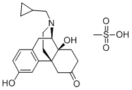 CAS 登录号：73361-72-5， L-17-(环丙基甲基)-3,14-二羟基-吗喃-6-酮甲烷磺酸盐
