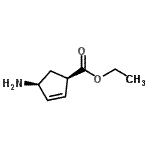 CAS#: 733727-05-4, Ethyl (1R,4S)-4-amino-2-cyclopentene-1-carboxylate