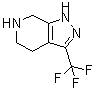 CAS 登录号：733757-88-5， 3-(三氟甲基)-4,5,6,7-四氢-1H-吡唑并[3,4-c]吡啶