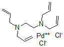 CAS#: 73381-16-5, (Sp-4-2)-Dichloro(N,N,N',N'-tetra-2-propenyl-1,2-ethanediamine-N,N')palladium