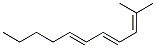CAS 登录号：73398-99-9， (4E,6E)-2-甲基十一碳-2,4,6-三烯